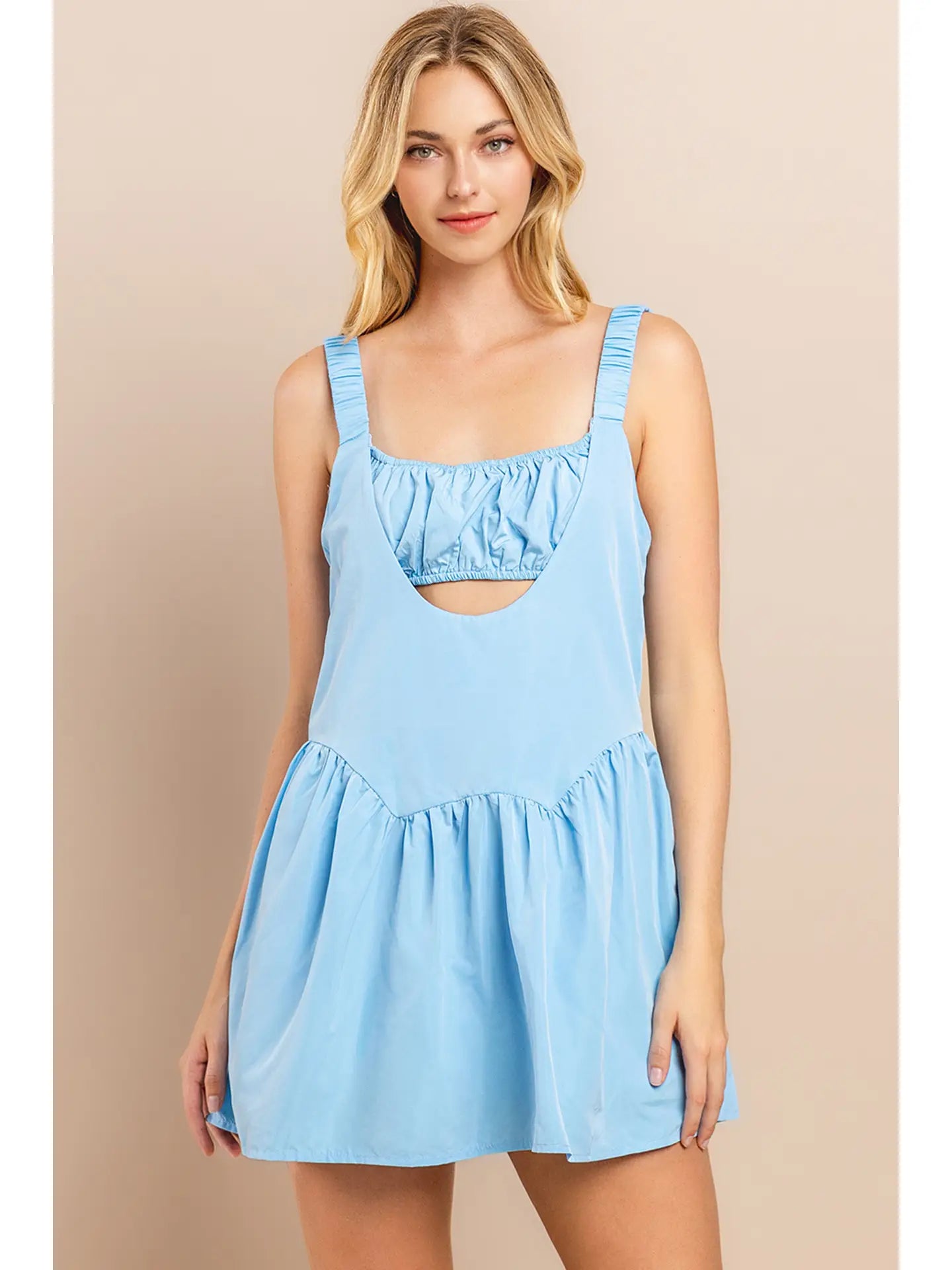 Hit the Courts Athletic Dress - AQUA