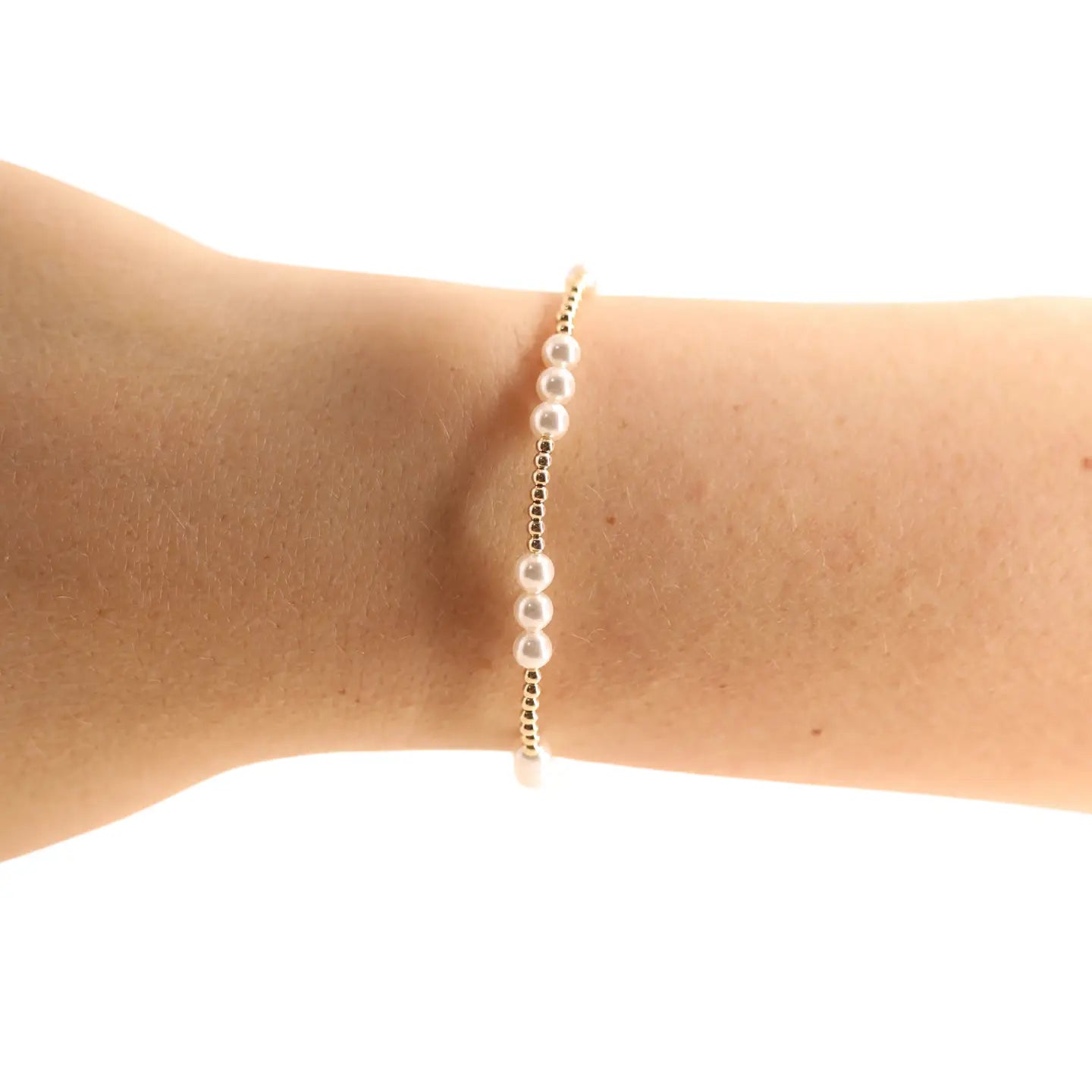 ILY Pearl Bracelet - Beaded Blondes - Torque Fashion