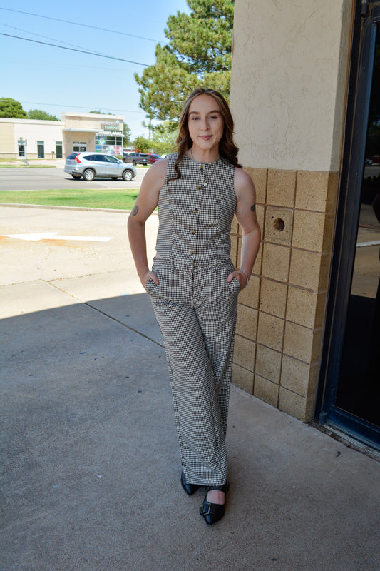 Heritage Houndstooth Trousers