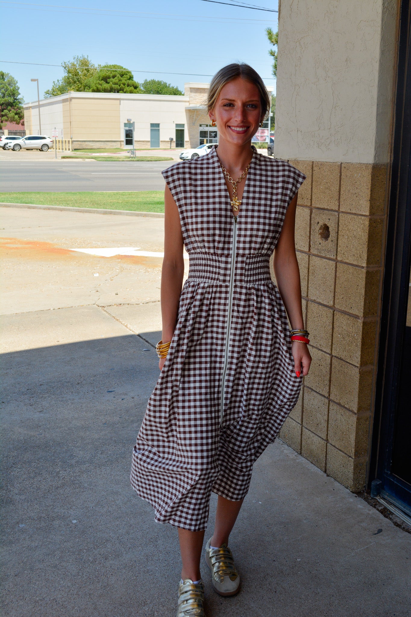 Harvest Hues Midi Dress