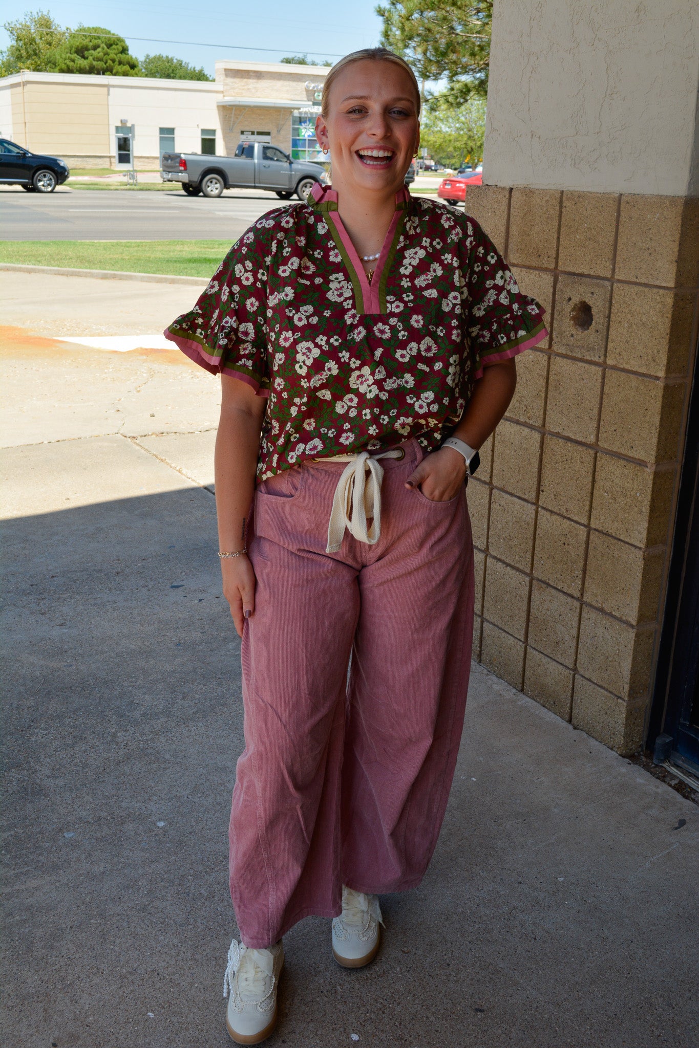 The Petal Prep Top