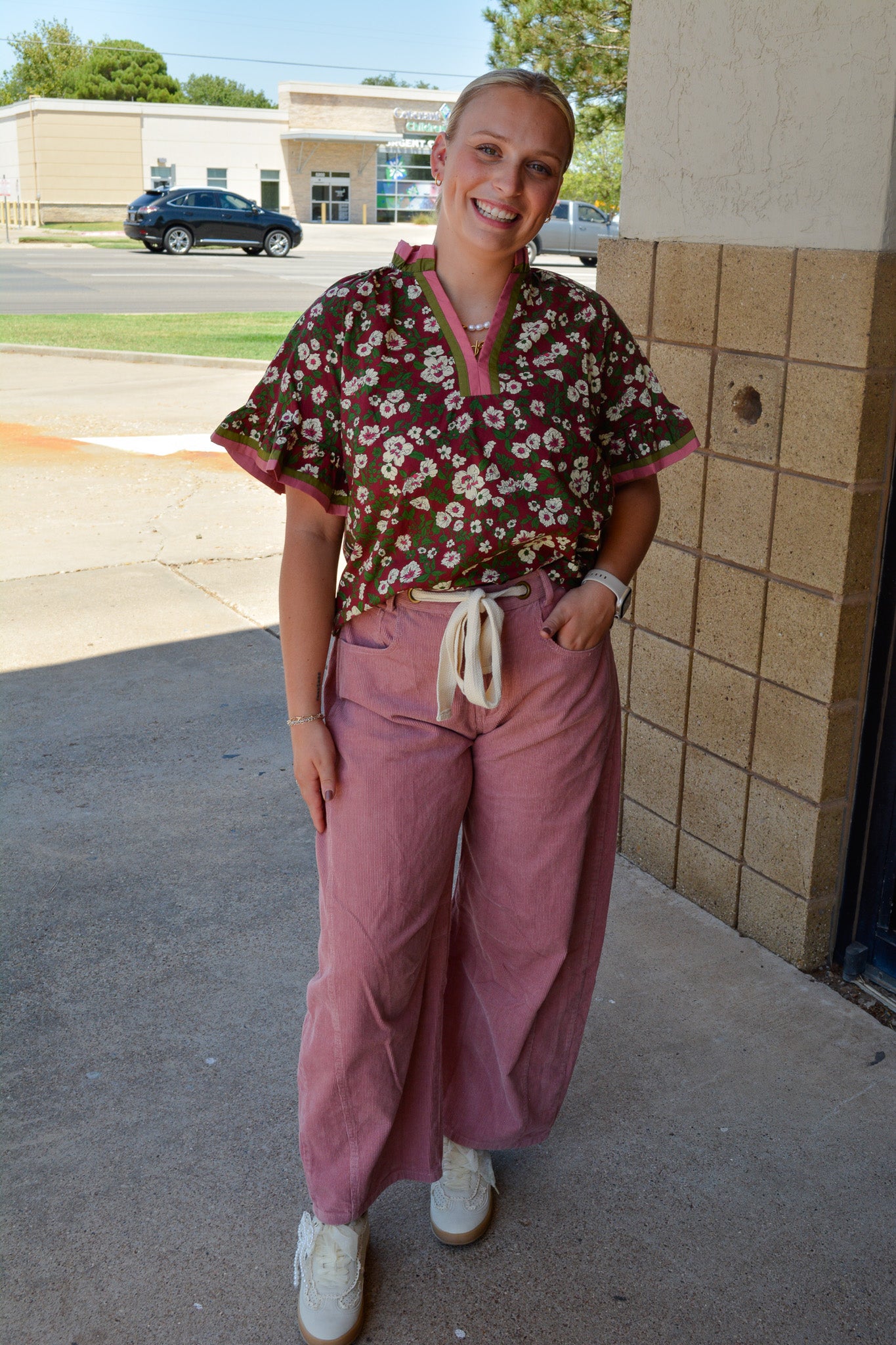 The Petal Prep Top