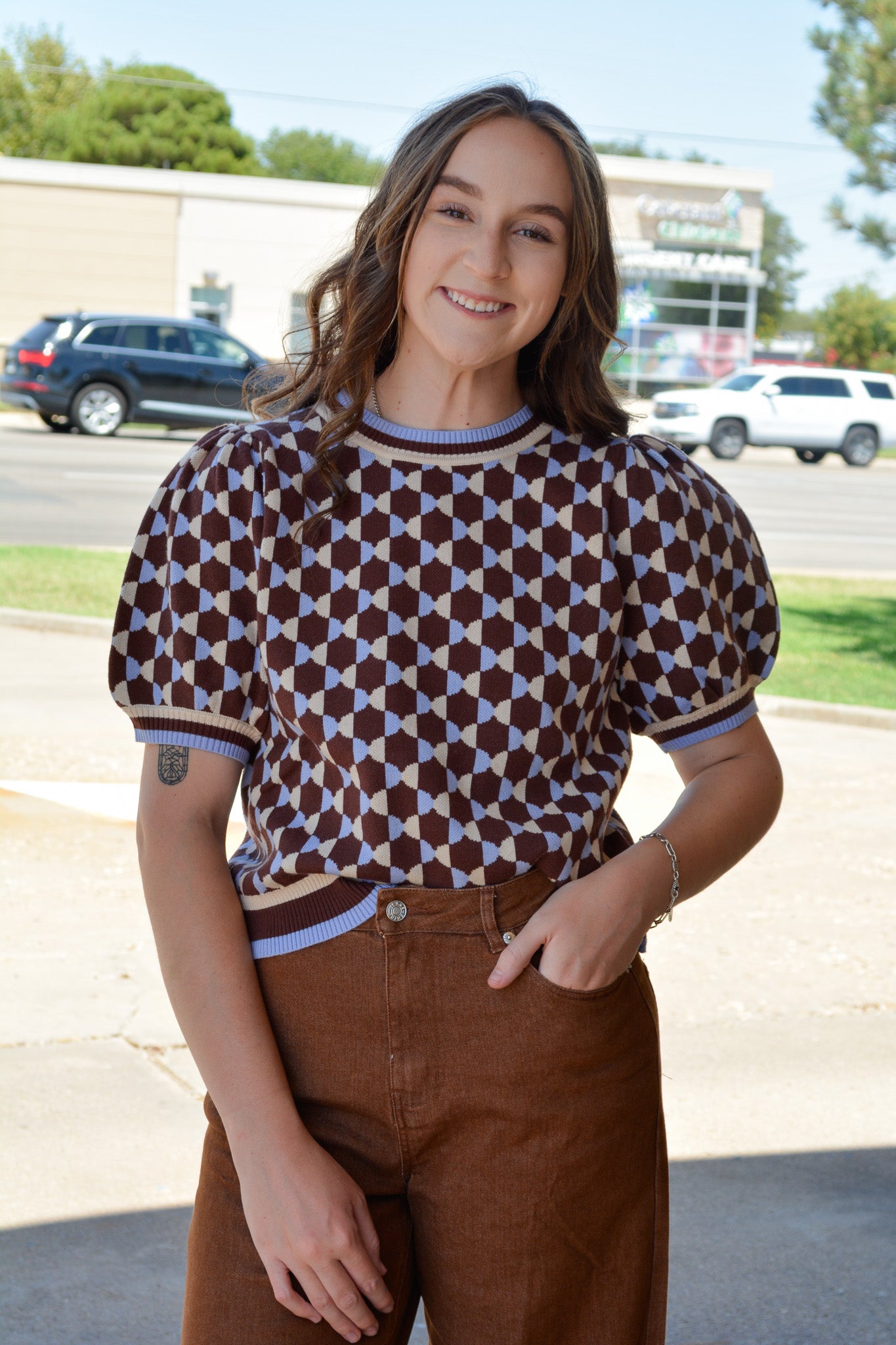 The Statement Stitch Top