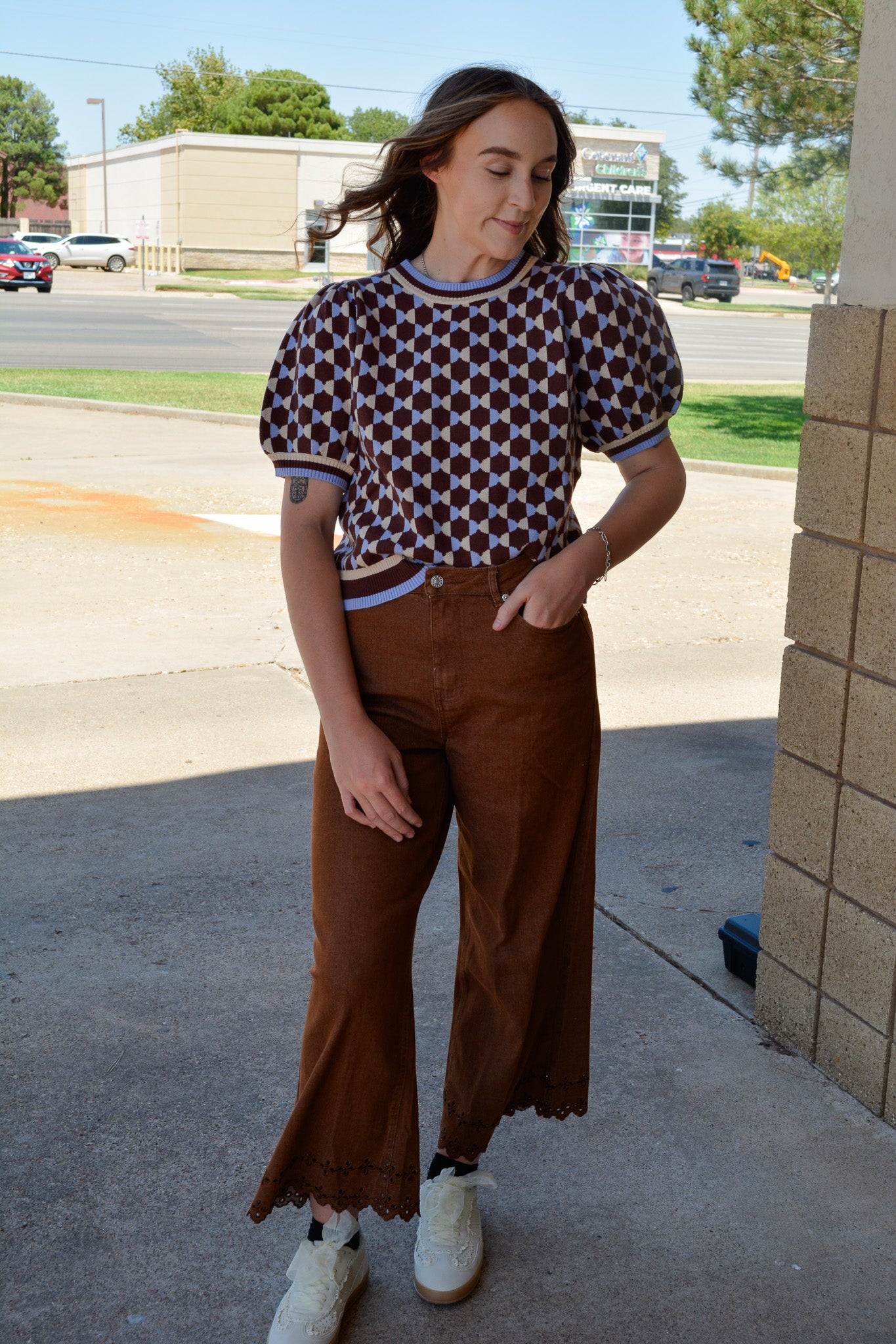 The Statement Stitch Top