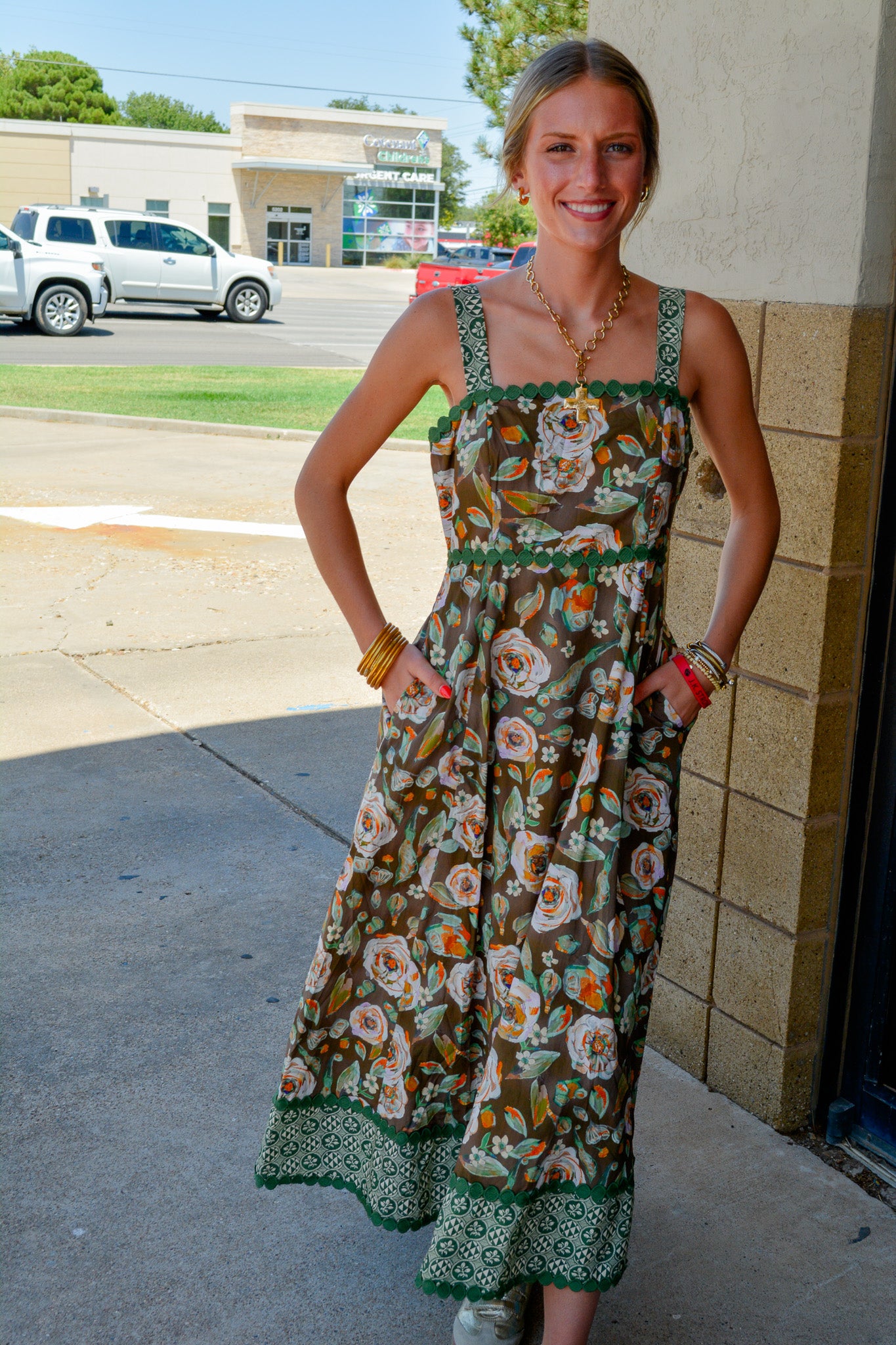 Autumn Rose Maxi Dress