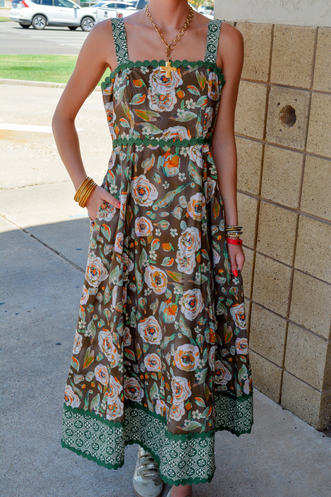 Autumn Rose Maxi Dress