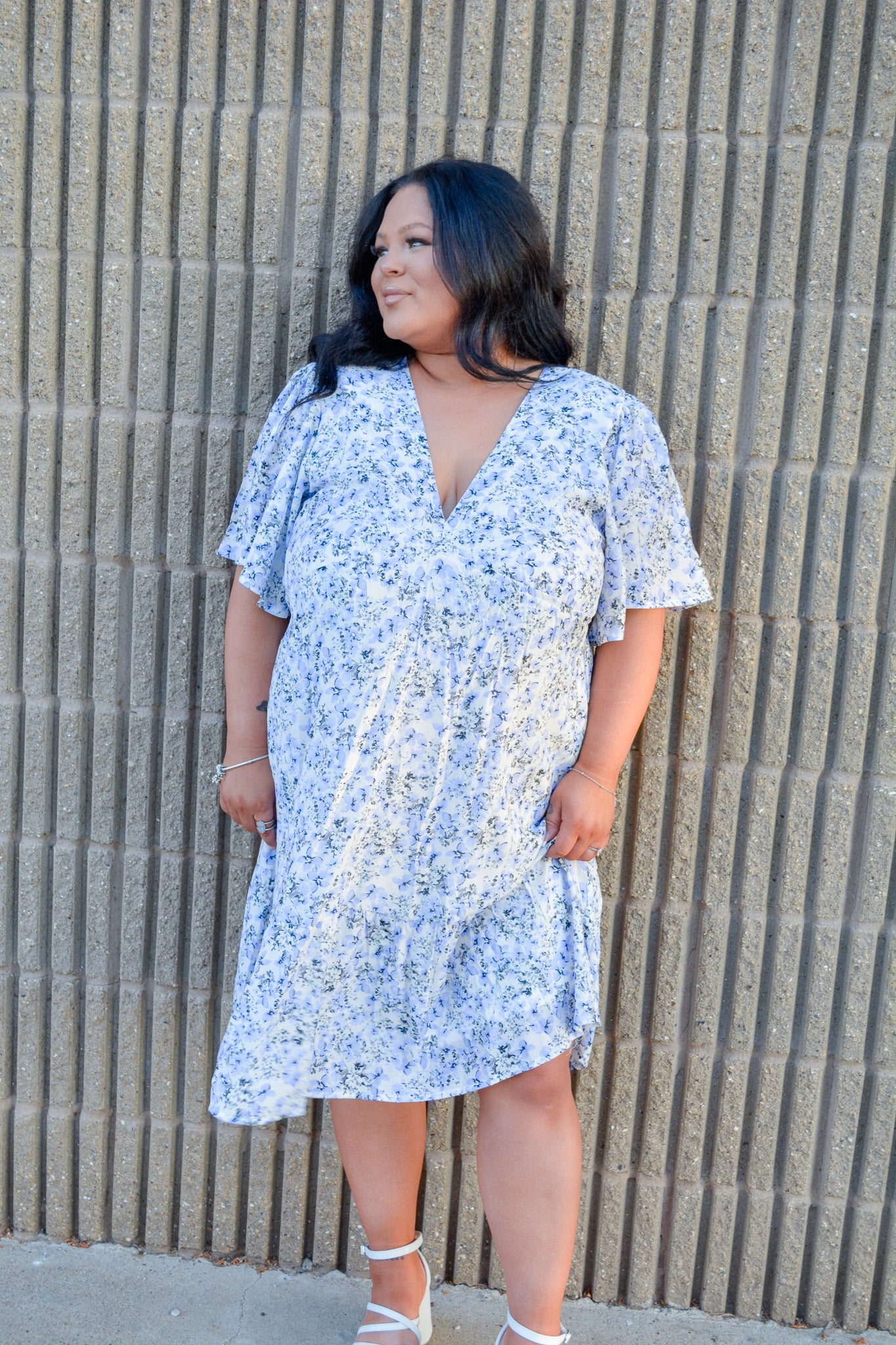 Tea and Whimsy Dress - CURVY