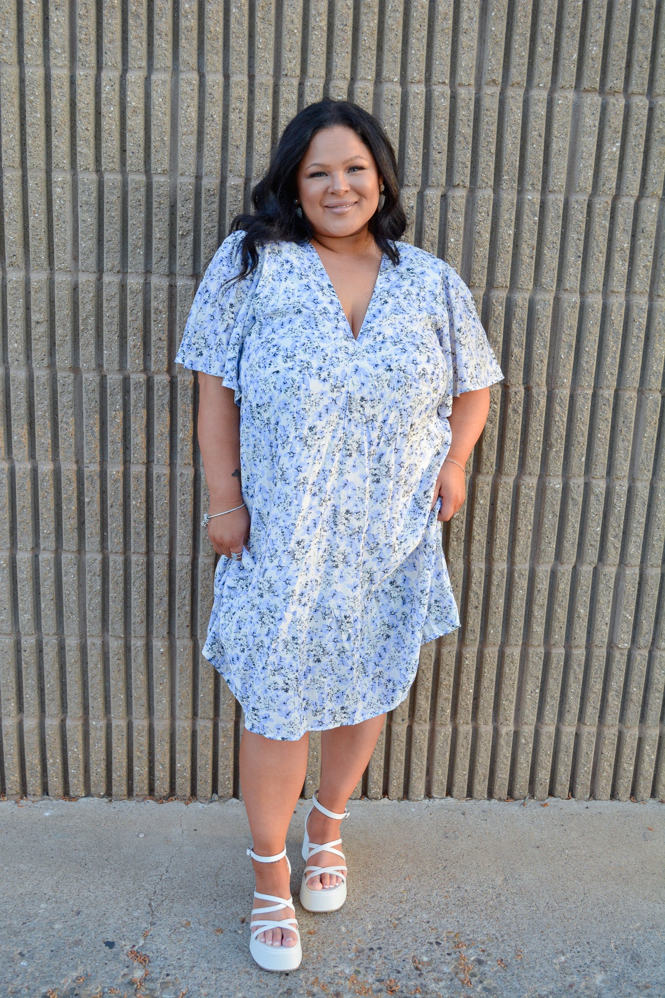 Tea and Whimsy Dress - CURVY