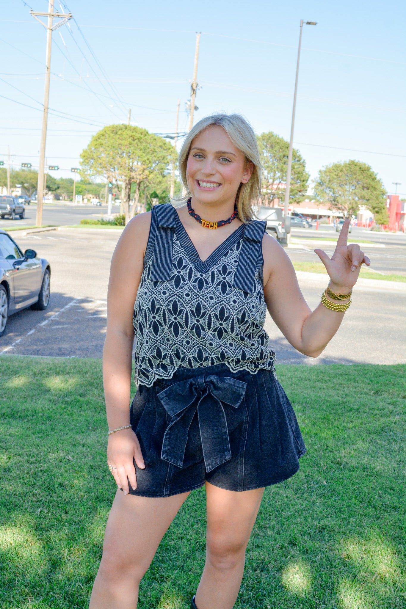 Bloom and Bow Top
