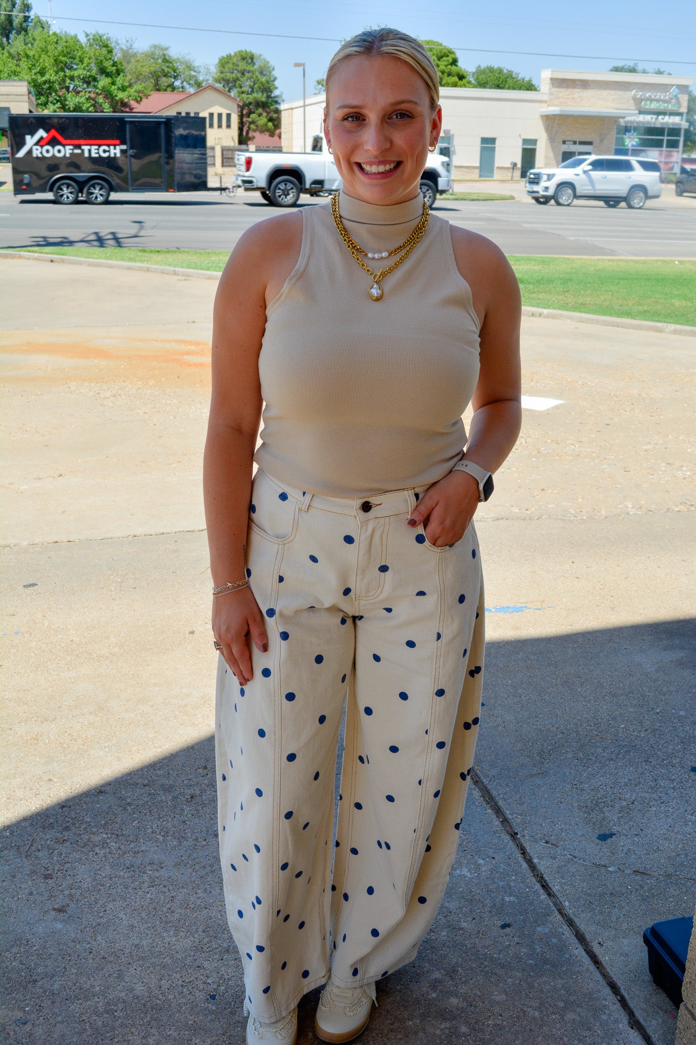 Polka Play Pants