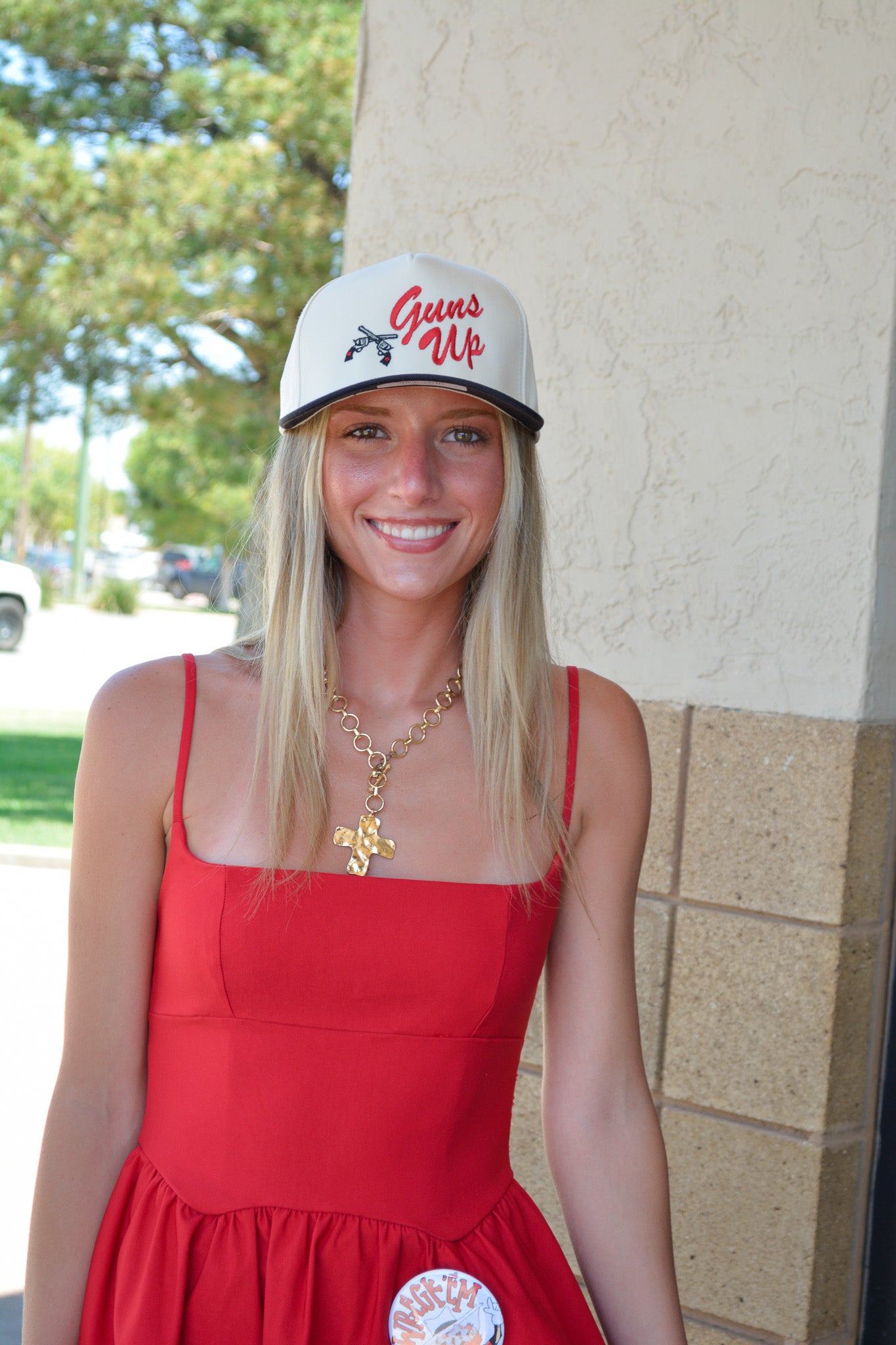 Guns Up Embroidered Hat