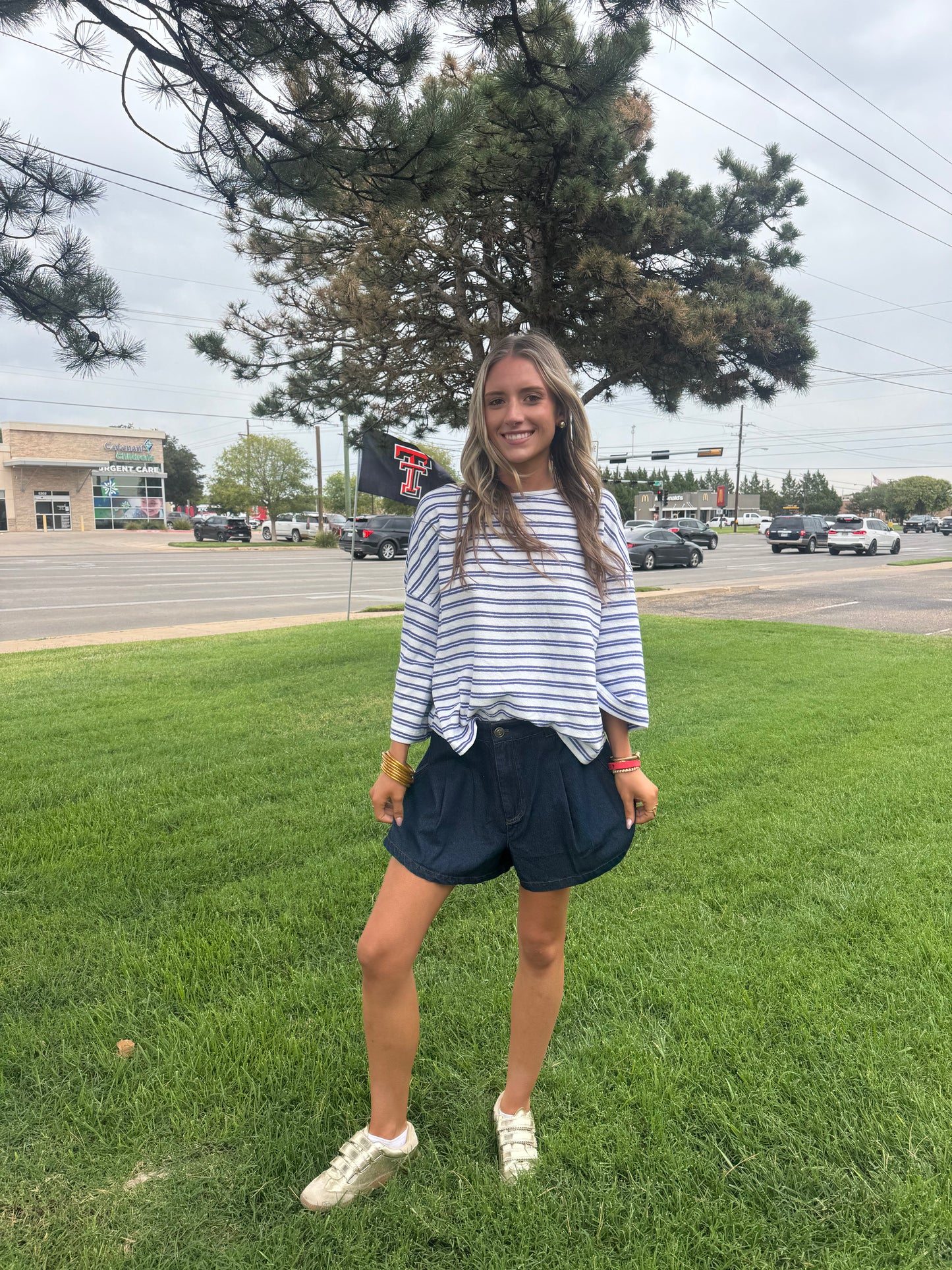 Weekend Breeze Striped Top