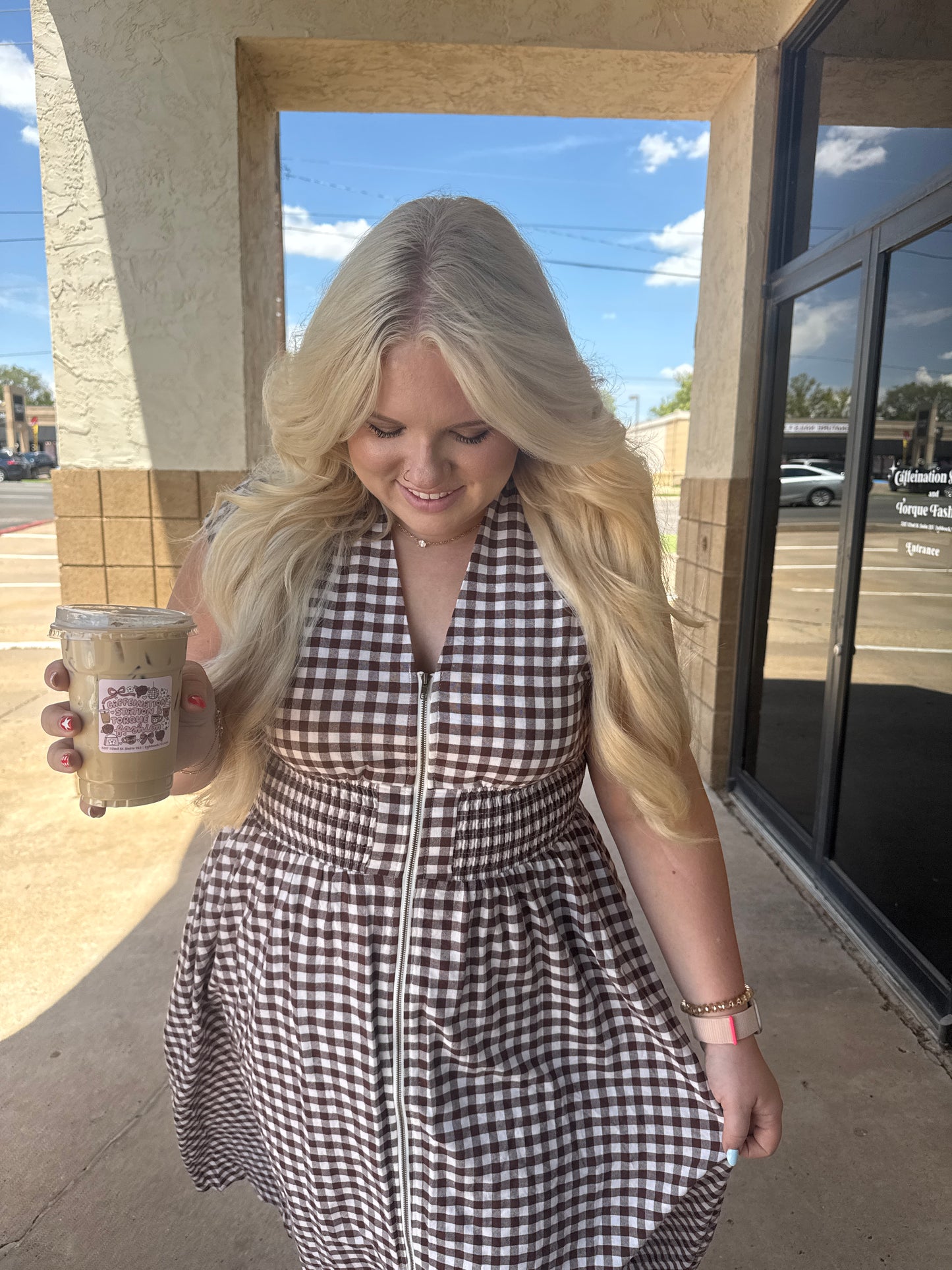 Harvest Hues Midi Dress