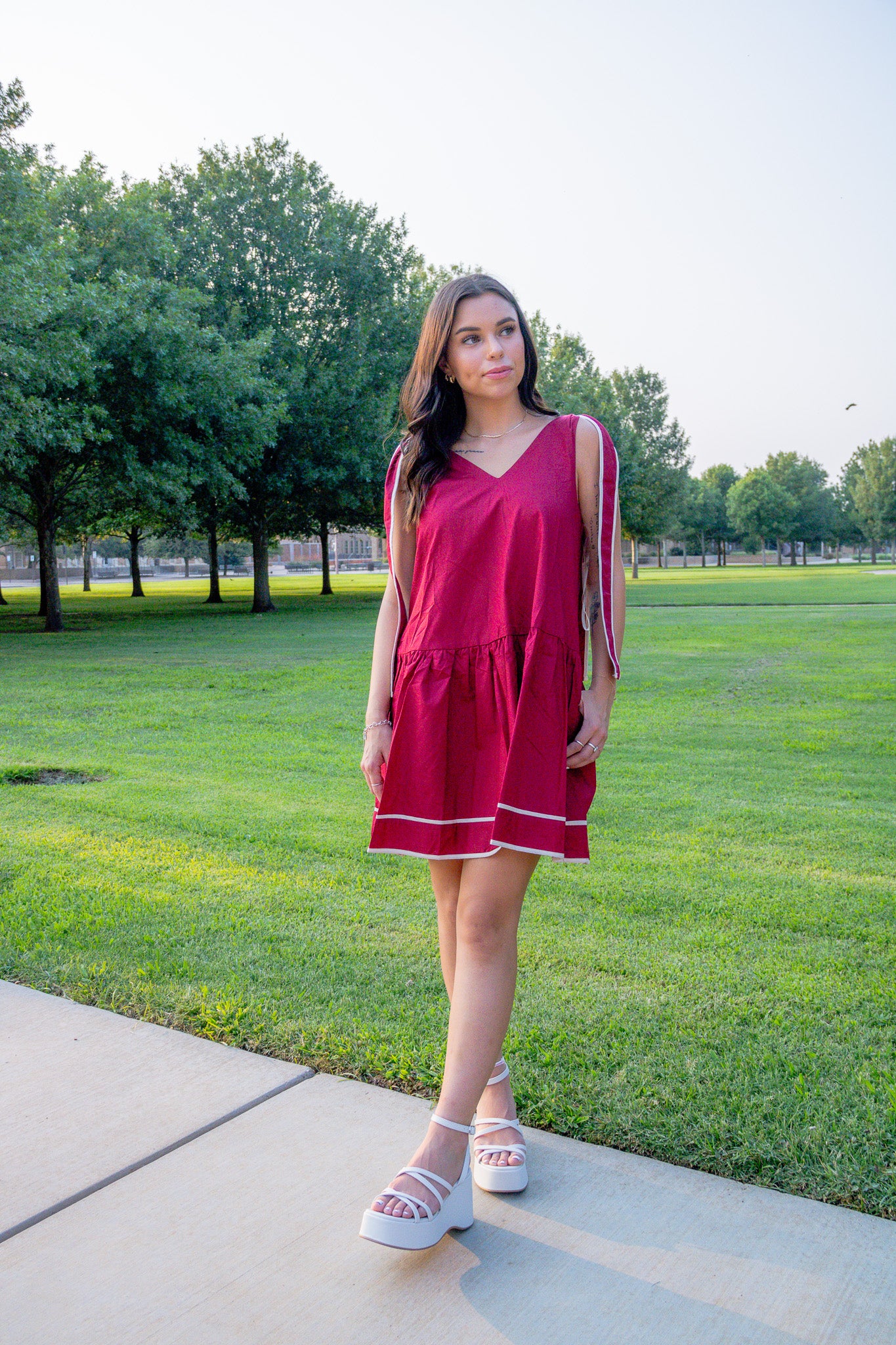 Girl on the Bleachers Dress