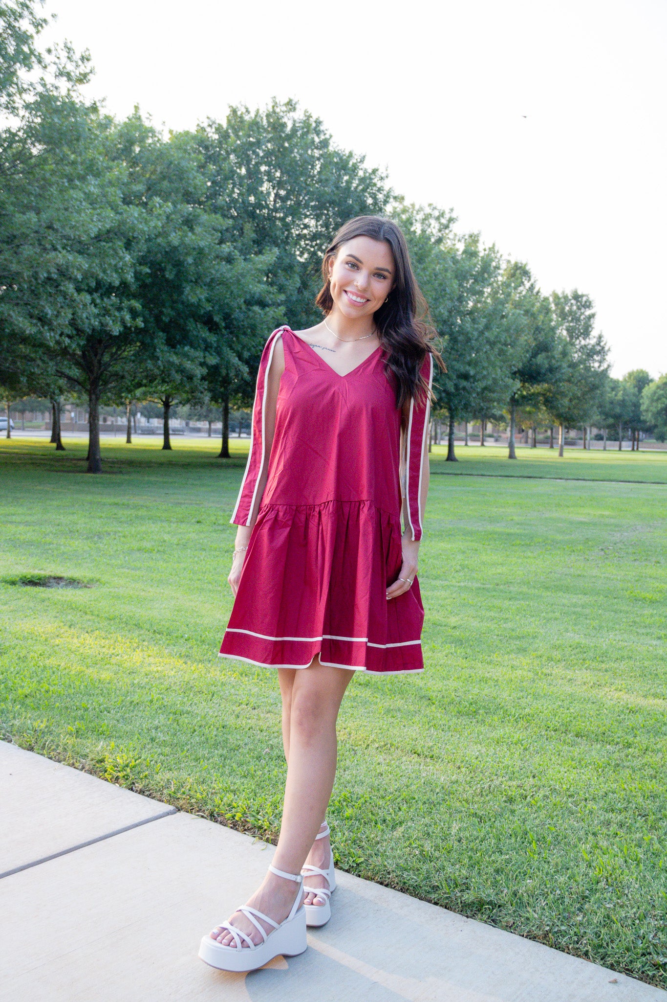 Girl on the Bleachers Dress