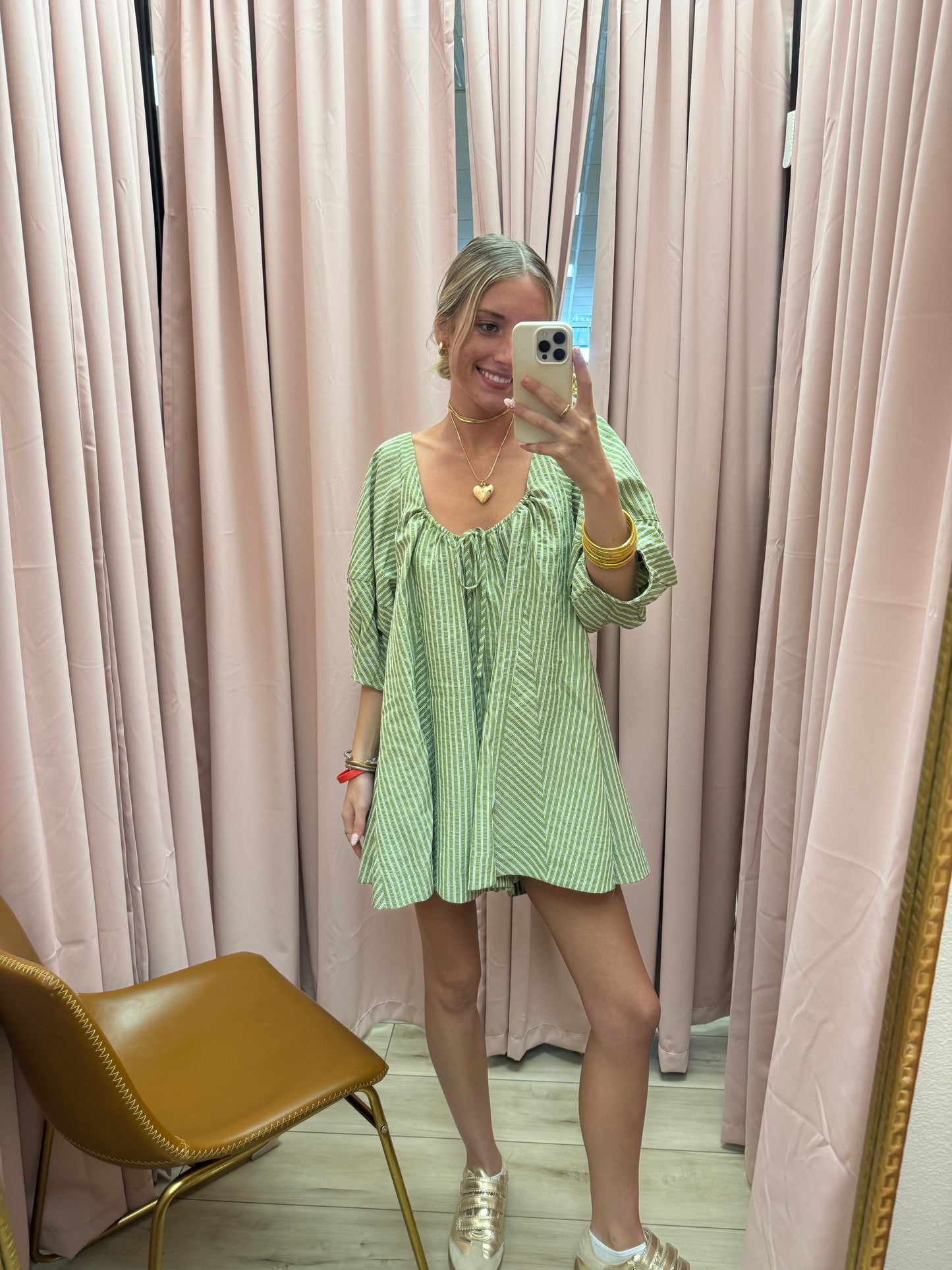 Effortless Olive Romper
