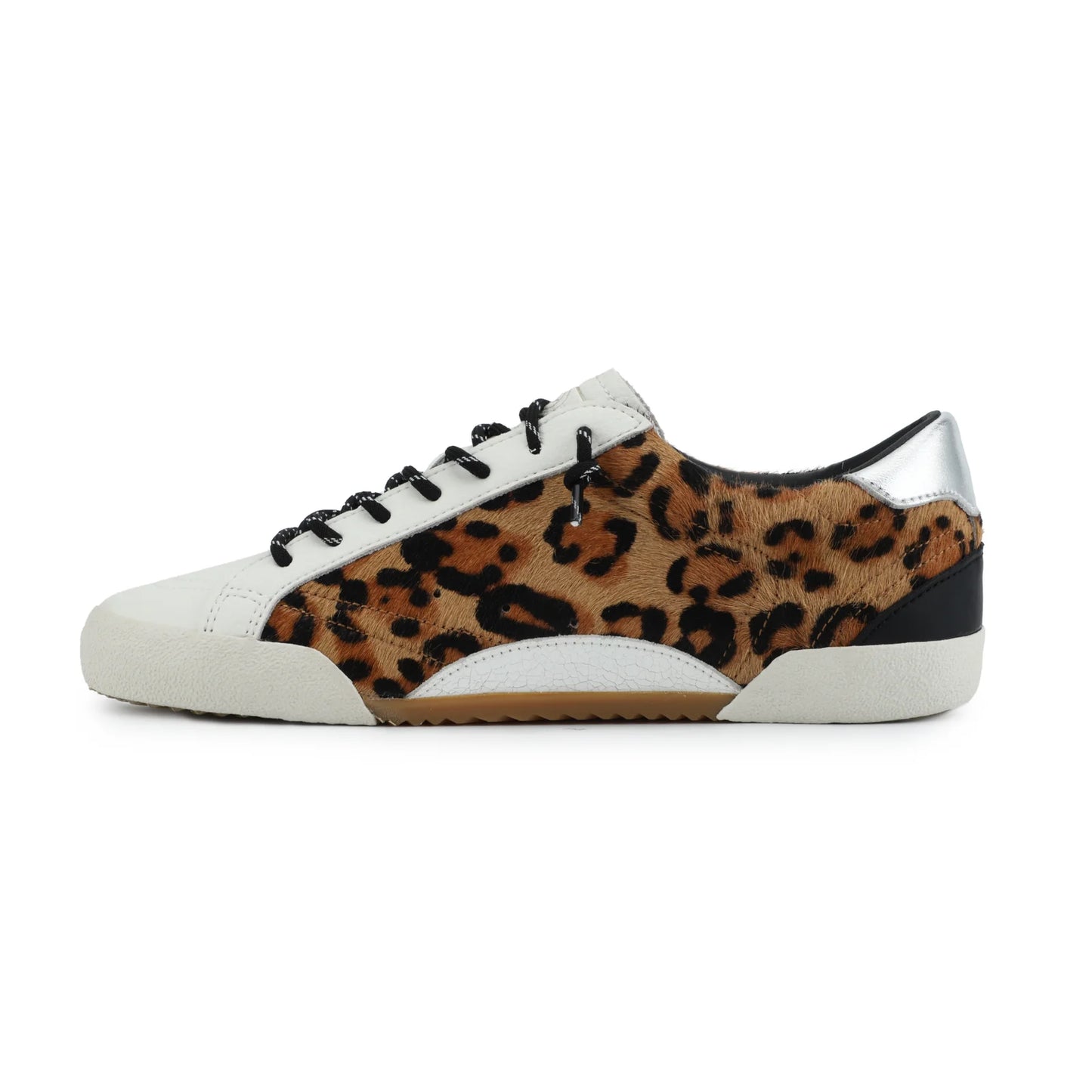 Vintage Havanna Legend Sneakers with wild leopard print design and classic lace-up style on a white background.