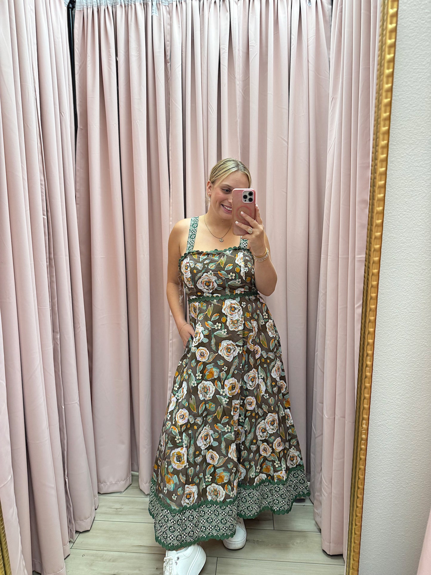Autumn Rose Maxi Dress