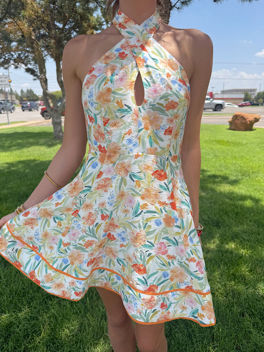 Floral and Flirty Dress