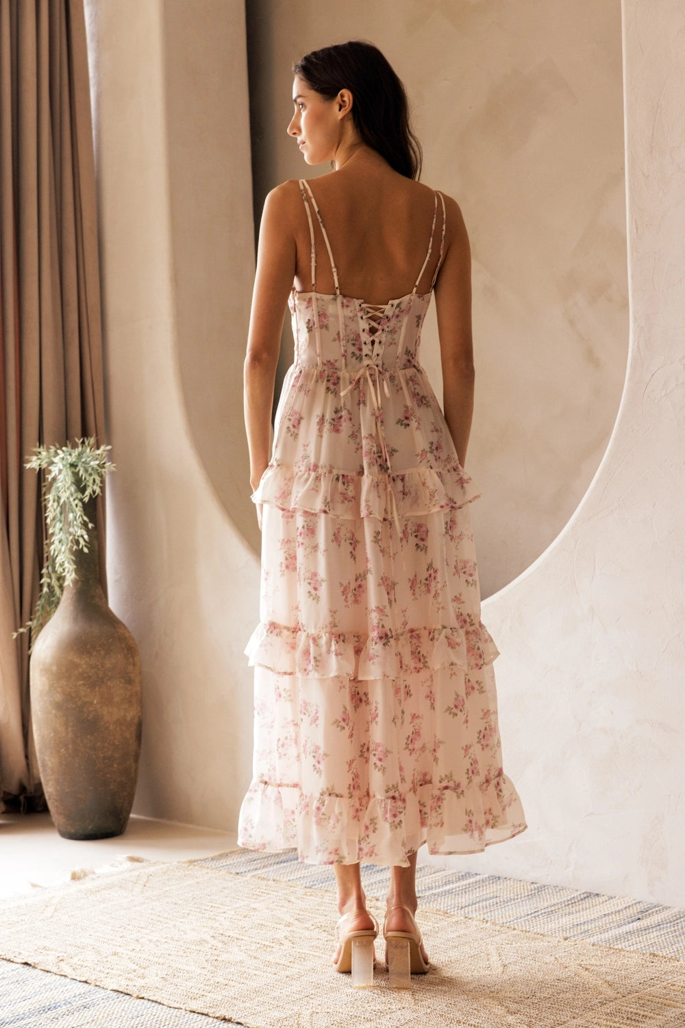 Pastel Petals Dress - Torque Fashion