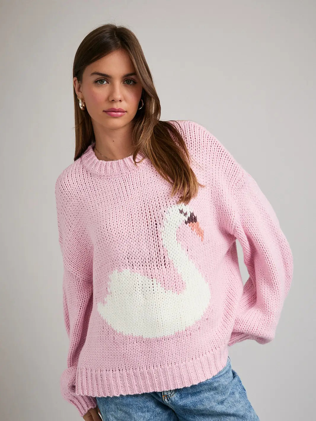 Swan Lake Romance Sweater