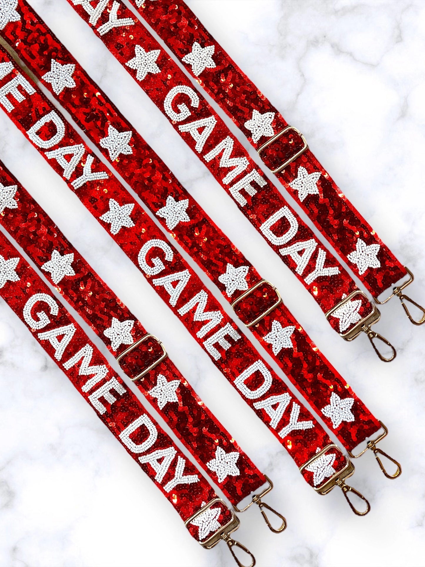 Game Day Sequin Bag Strap