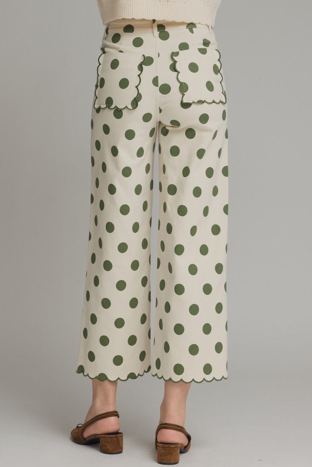 The Sutton Polka Dot Pants