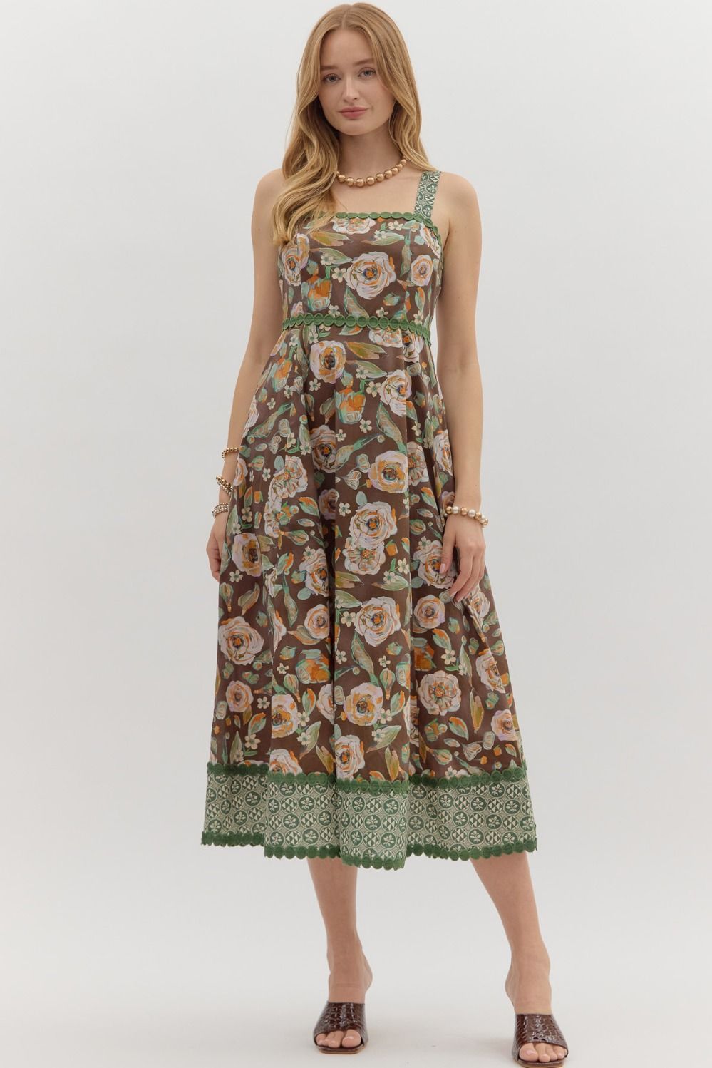 Autumn Rose Maxi Dress