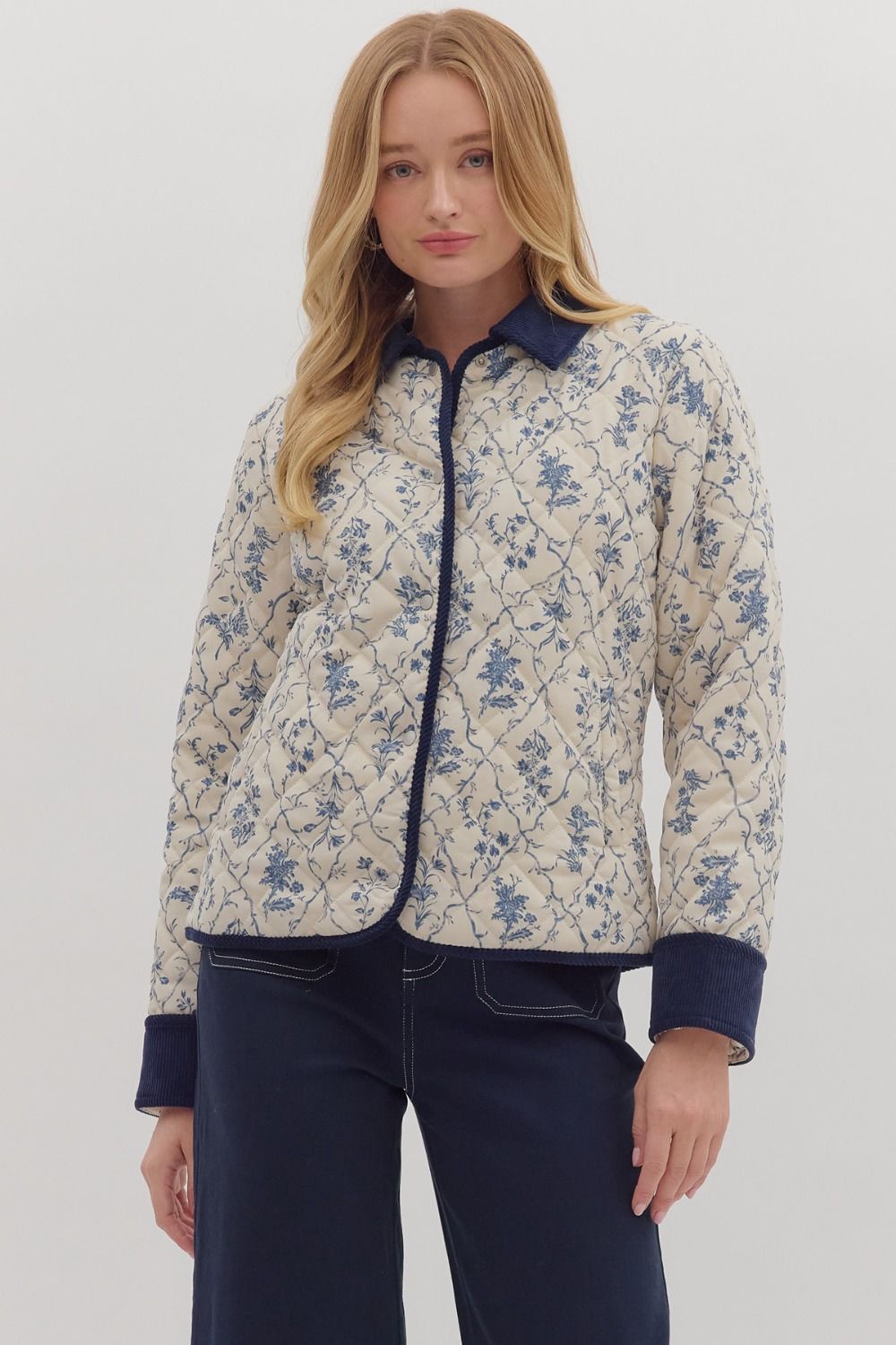 Wildflower Trails Quilted Jacket