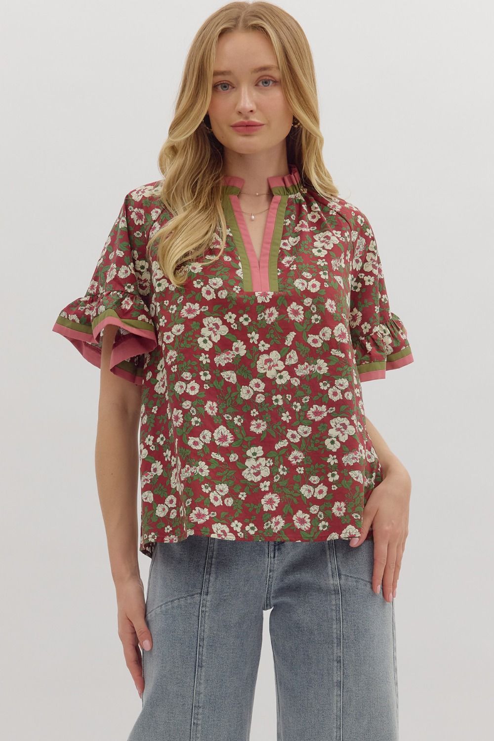 The Petal Prep Top