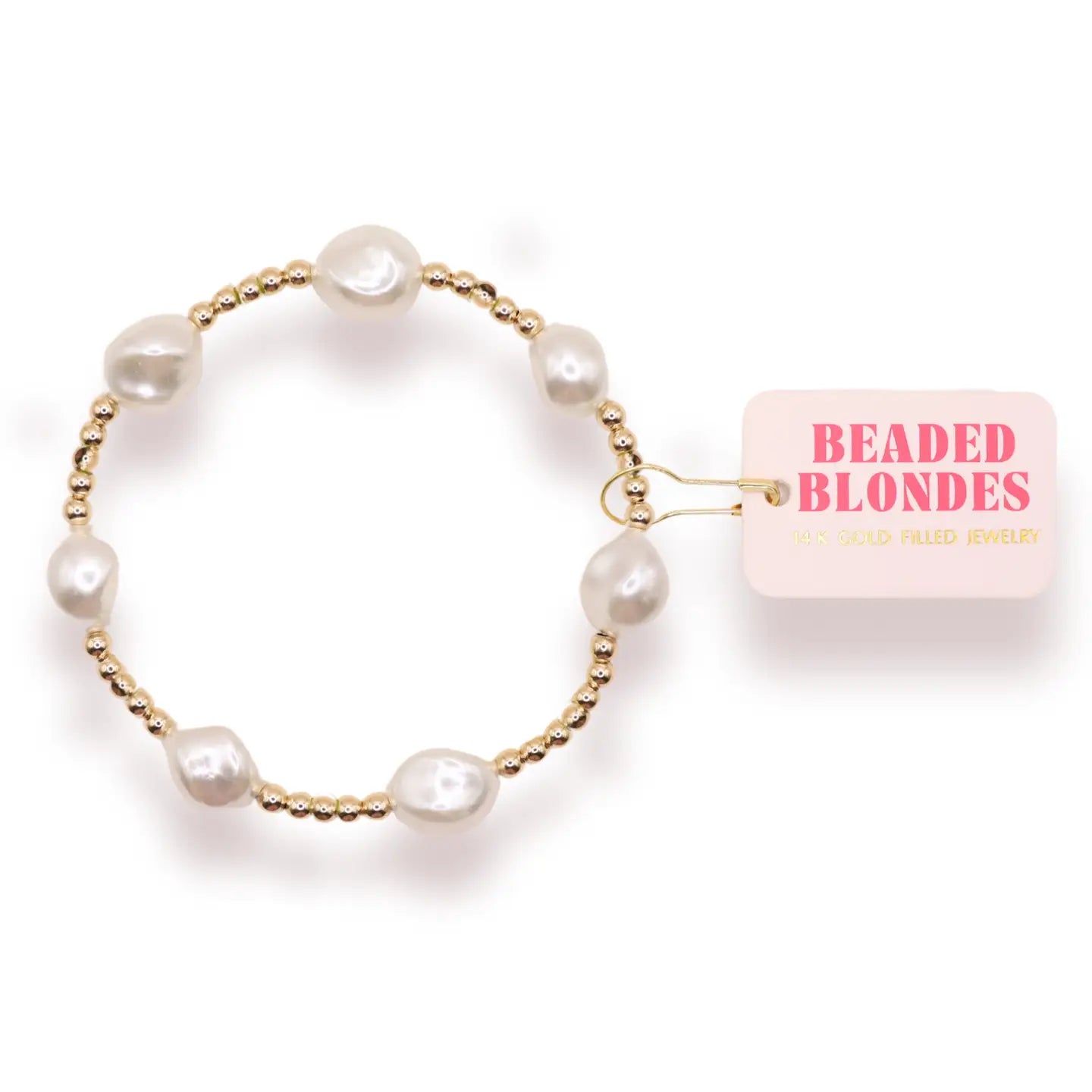 Sadie Pearl Bracelet - Beaded Blondes - Torque Fashion