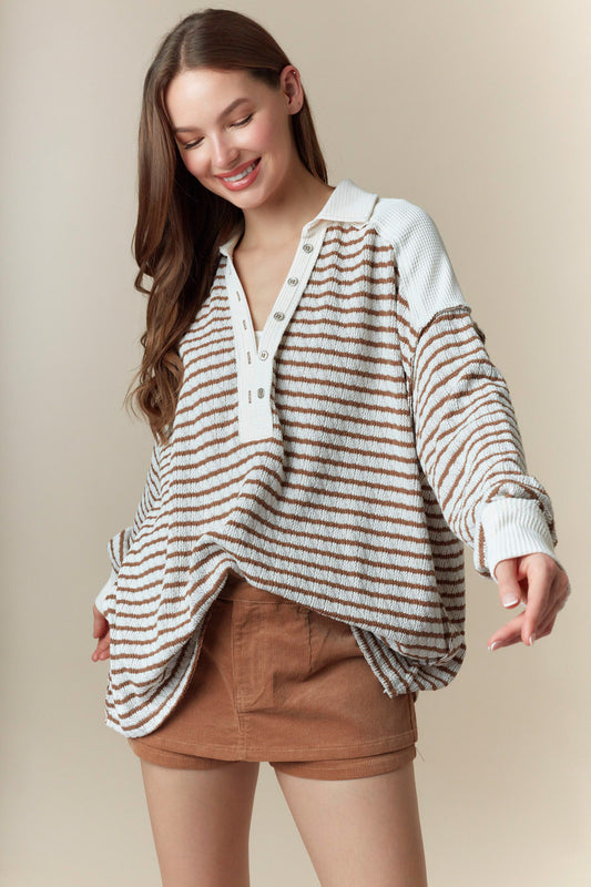 Fall Breeze Knit Top