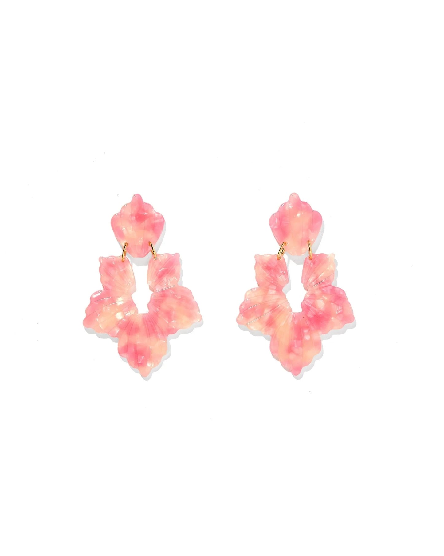 Linny Co. - Michelle Statement Earrings - Pink Sugar - Torque Fashion