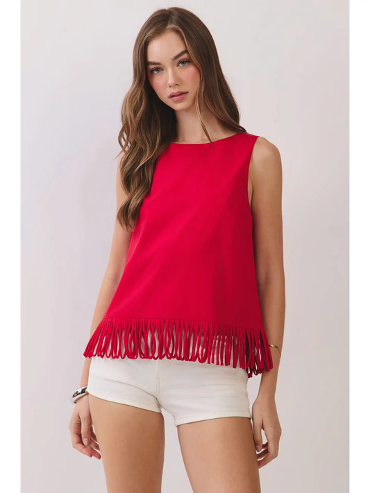 Touchdown Tassels Tank