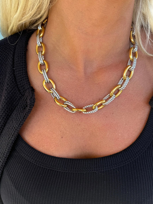 Chansuttpearls Margo Necklace featuring elegant pearl strands and delicate clasp, showcasing a sophisticated jewelry design.