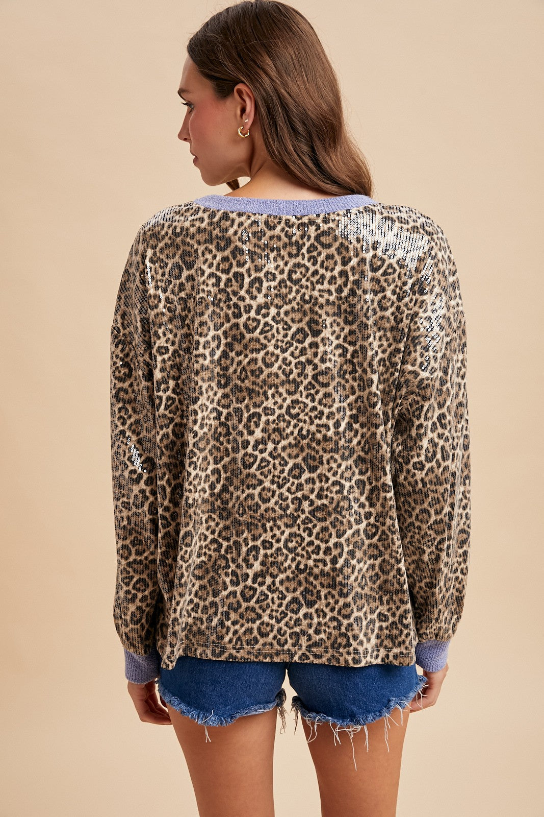 Disco Leopard Pullover