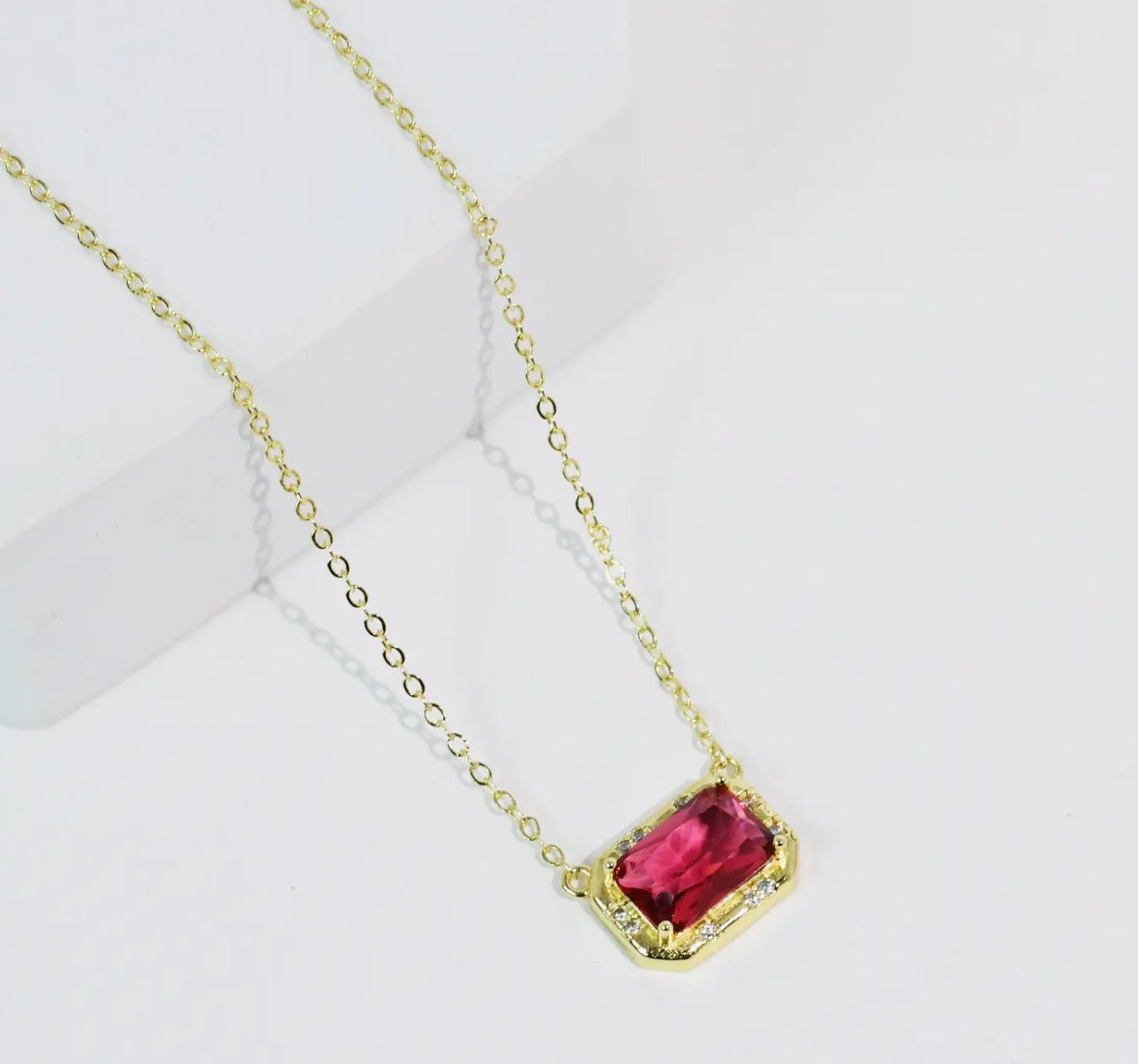 Treasure Jewels Pretty Gem Necklace featuring sparkling gemstones and delicate chain, elegant jewelry for women.