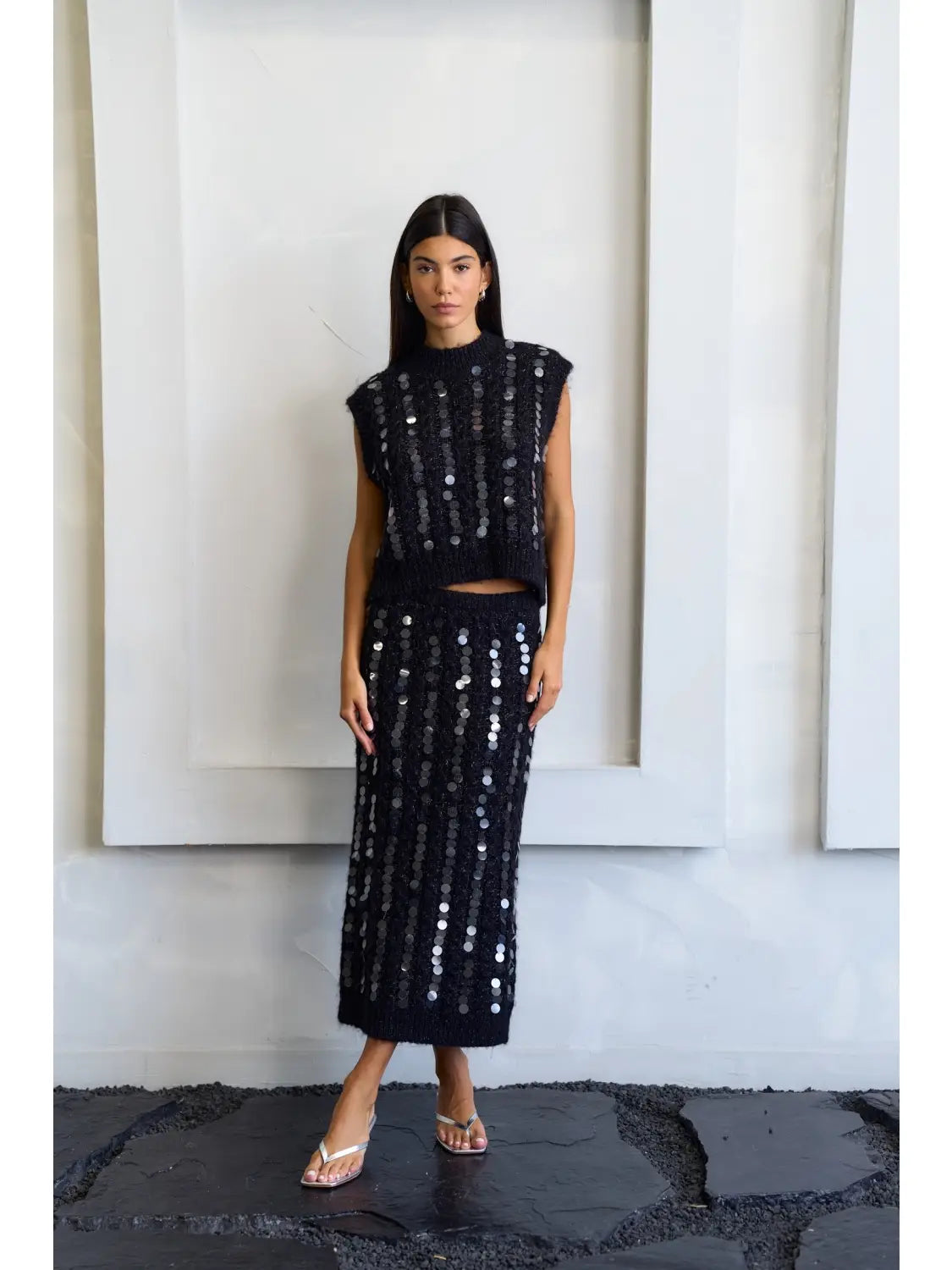 After Hours Sleeveless Sweater