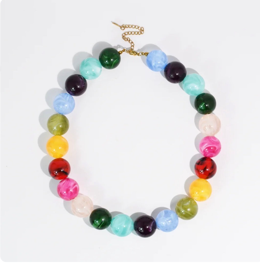 Pop of Joy Multi Bright Necklace