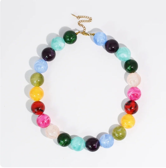 Pop of Joy Multi Bright Necklace