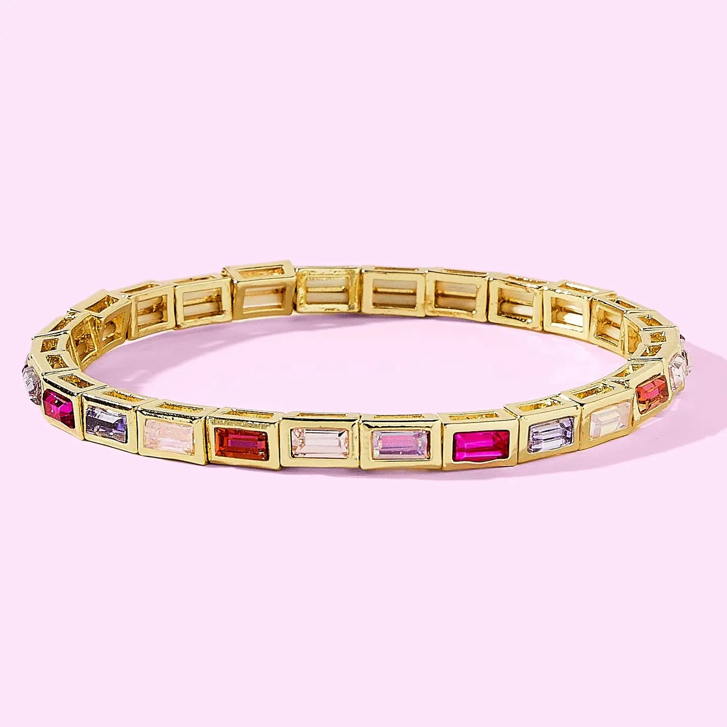 Baguette Amore Stretch Bracelet - Taylor Elliot