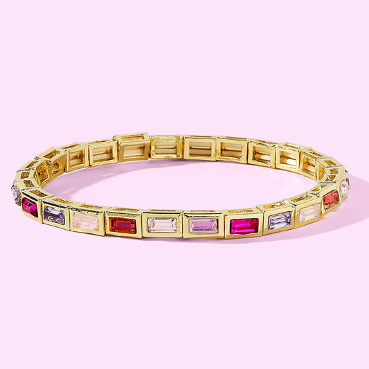 Baguette Amore Stretch Bracelet - Taylor Elliot
