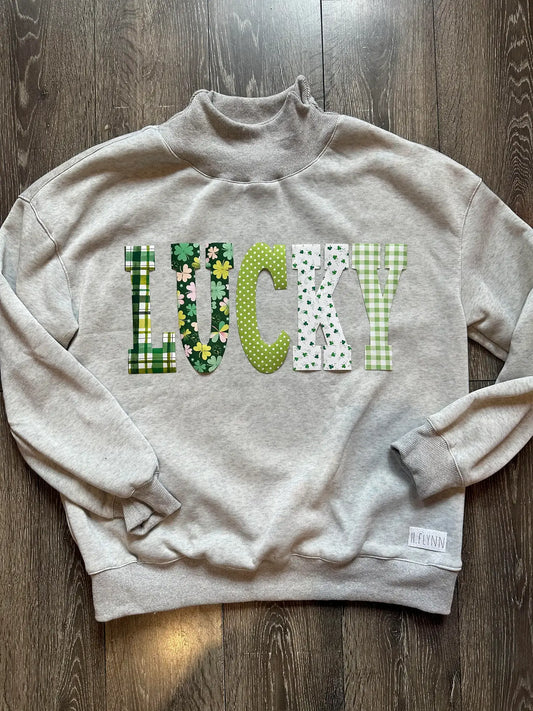 Quilted in Luck Pullover - Torque Fashion