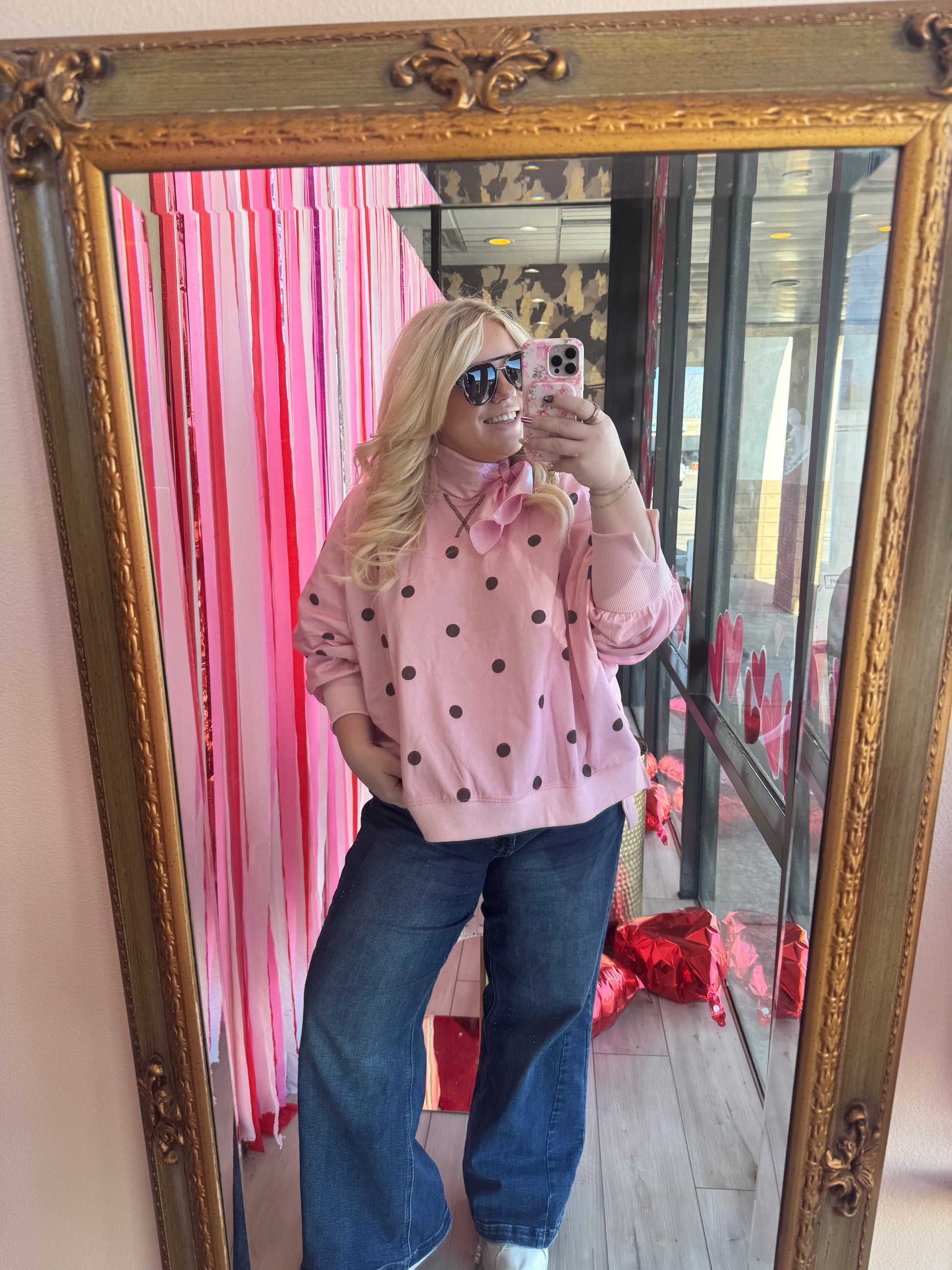 Polka Pop Pullover - Torque Fashion