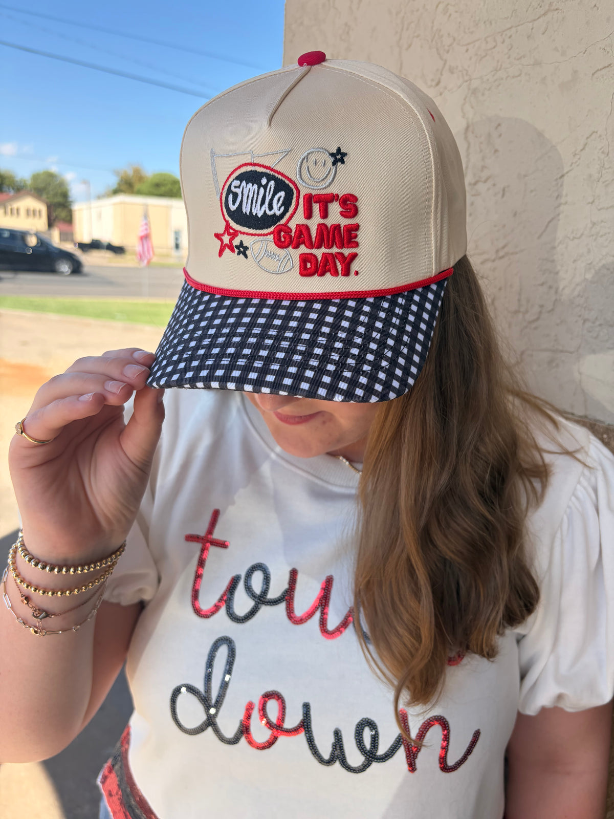 Smile It’s Game Day Hat