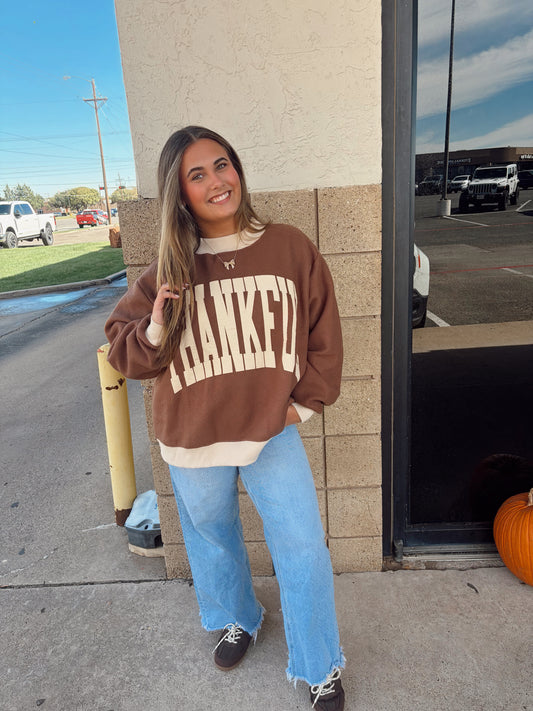 Thankful Reversible Sweatshirt