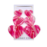 Penny Earrings in Love Struck Pink