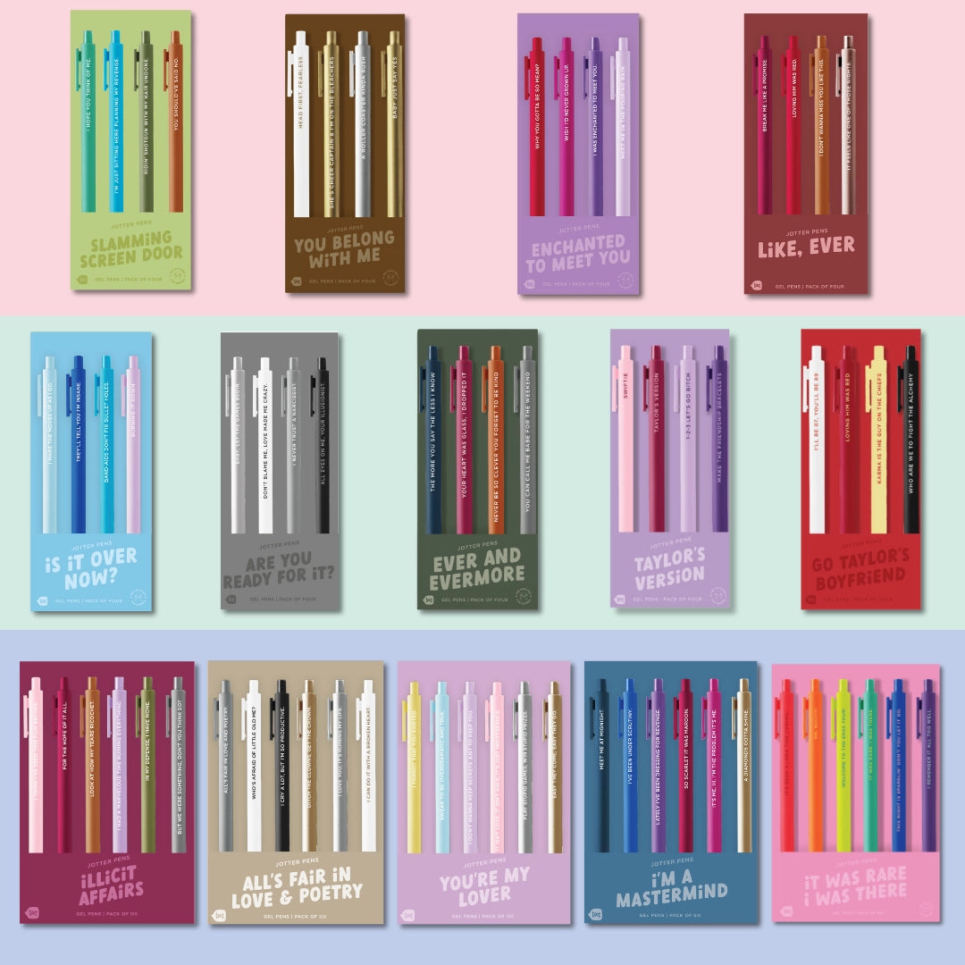 Taylor Swift Inspired Jotter Pens - Torque Fashion