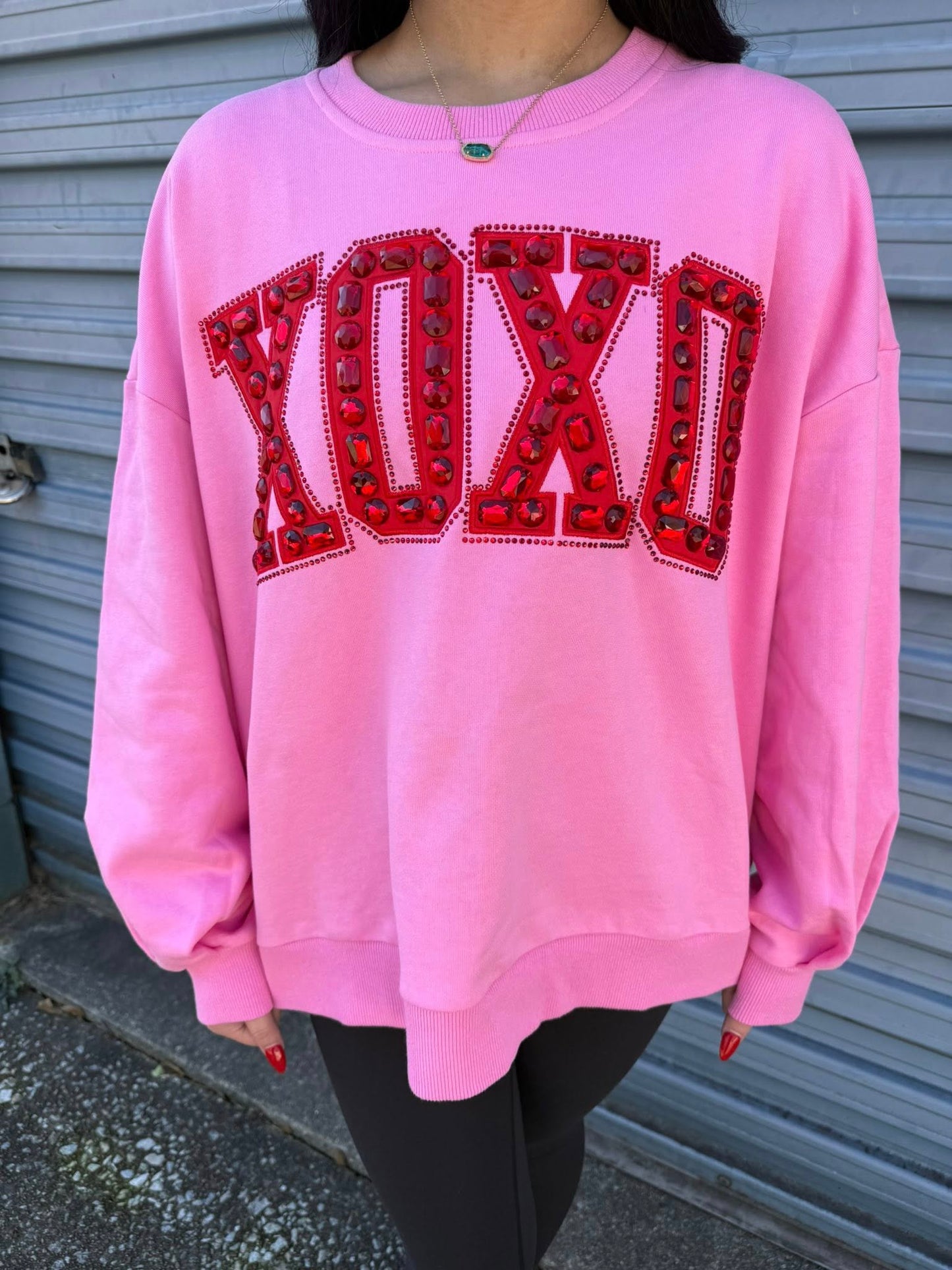 Hugs and Kisses Sweatshirt - Torque Fashion