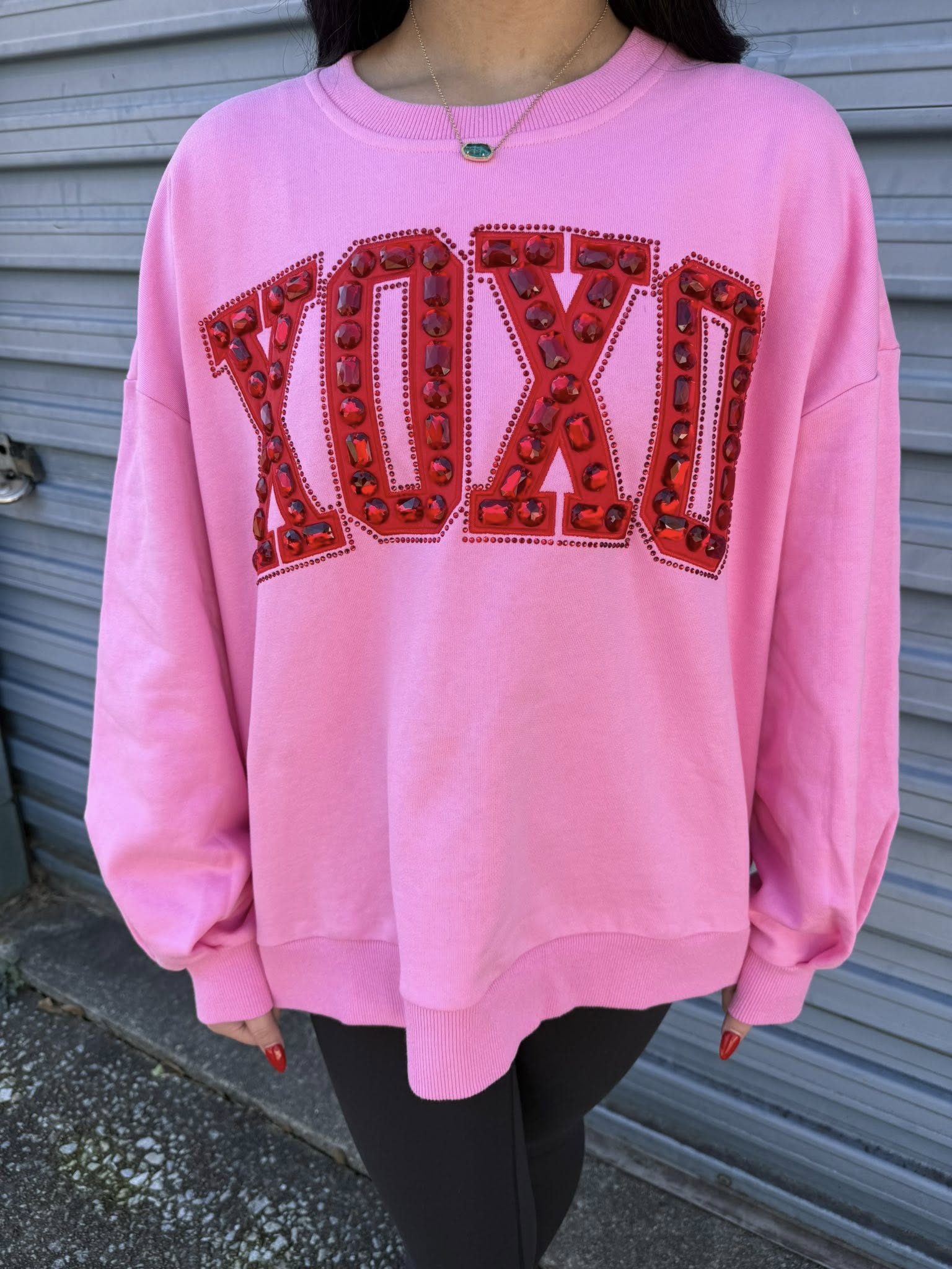 Hugs and Kisses Sweatshirt - Torque Fashion